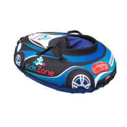 Тюбінг “RacingСars“ автомобити машинку для дітей Надувні Санки Ватрушка з ПВХ синя